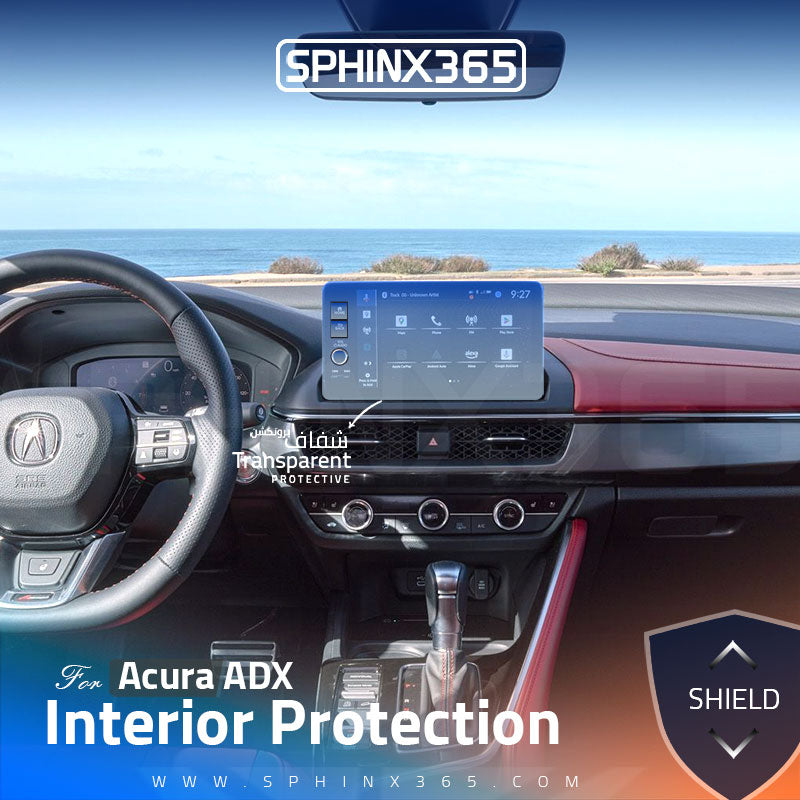 Car interior protection for Acura ADX 2025-2026 by Sphinx365, precut car film kits online, anti-scratch, self-healing.