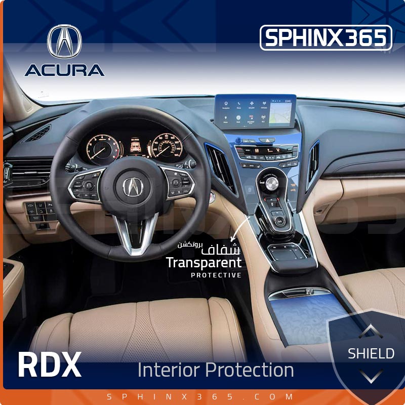 Acura RDX 2019-2024 Interior Protection Kit | Pre-cut Film - Sphinx365.com