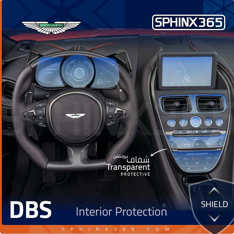 Aston Martin DBS 2018-2023 Interior Protection Kit | Pre-cut Film - Sphinx365.com