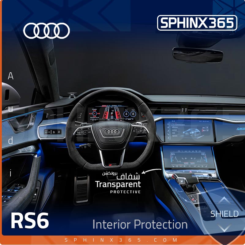Audi RS6 2020-2025 Interior Protection Kit | Pre-cut Film - Sphinx365.com