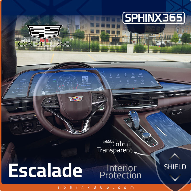 Cadillac Escalade 2021-2024 Interior Protection Kit | Pre-cut Film - Sphinx365.com