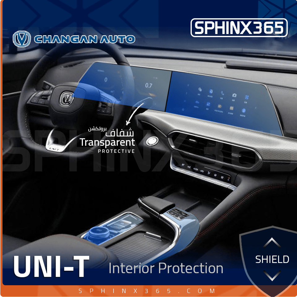 Changan UNI-T 2023-2025 Interior Protection Kit | Pre-cut Film - Sphinx365.com