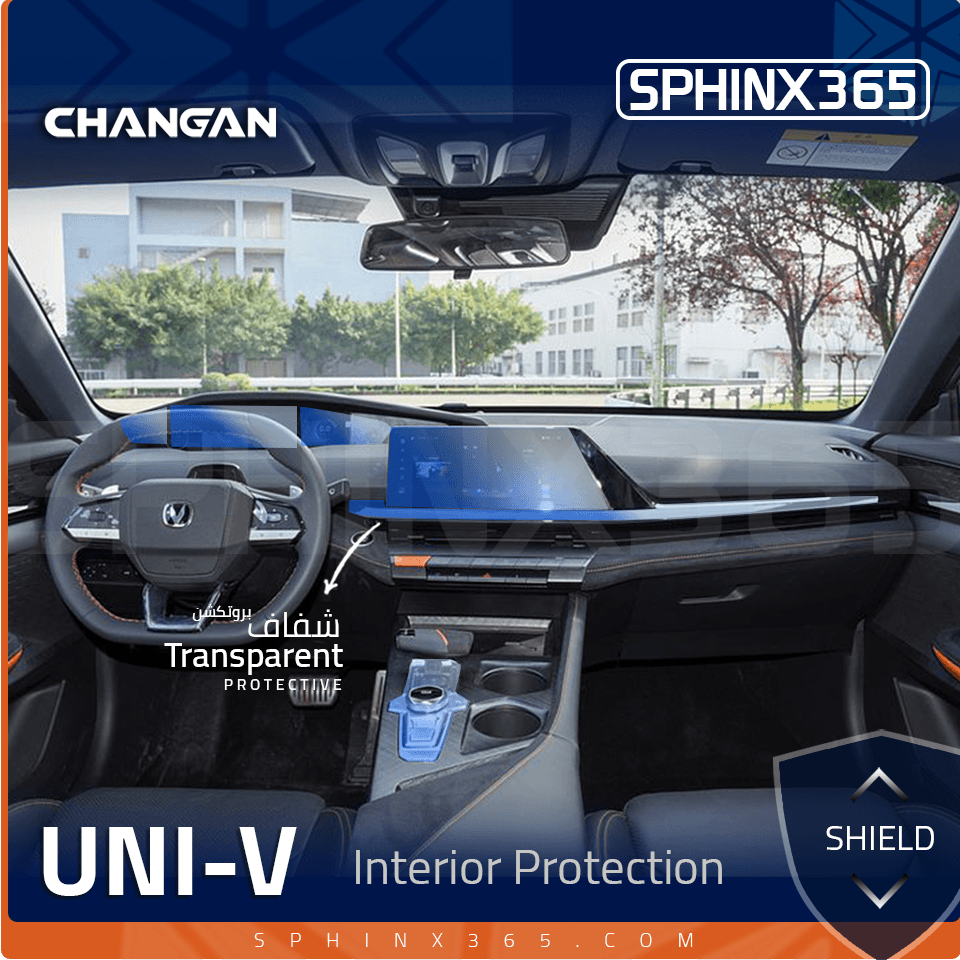 Changan UNI-V 2022 Interior Protection Kit | Pre-cut Film - Sphinx365.com