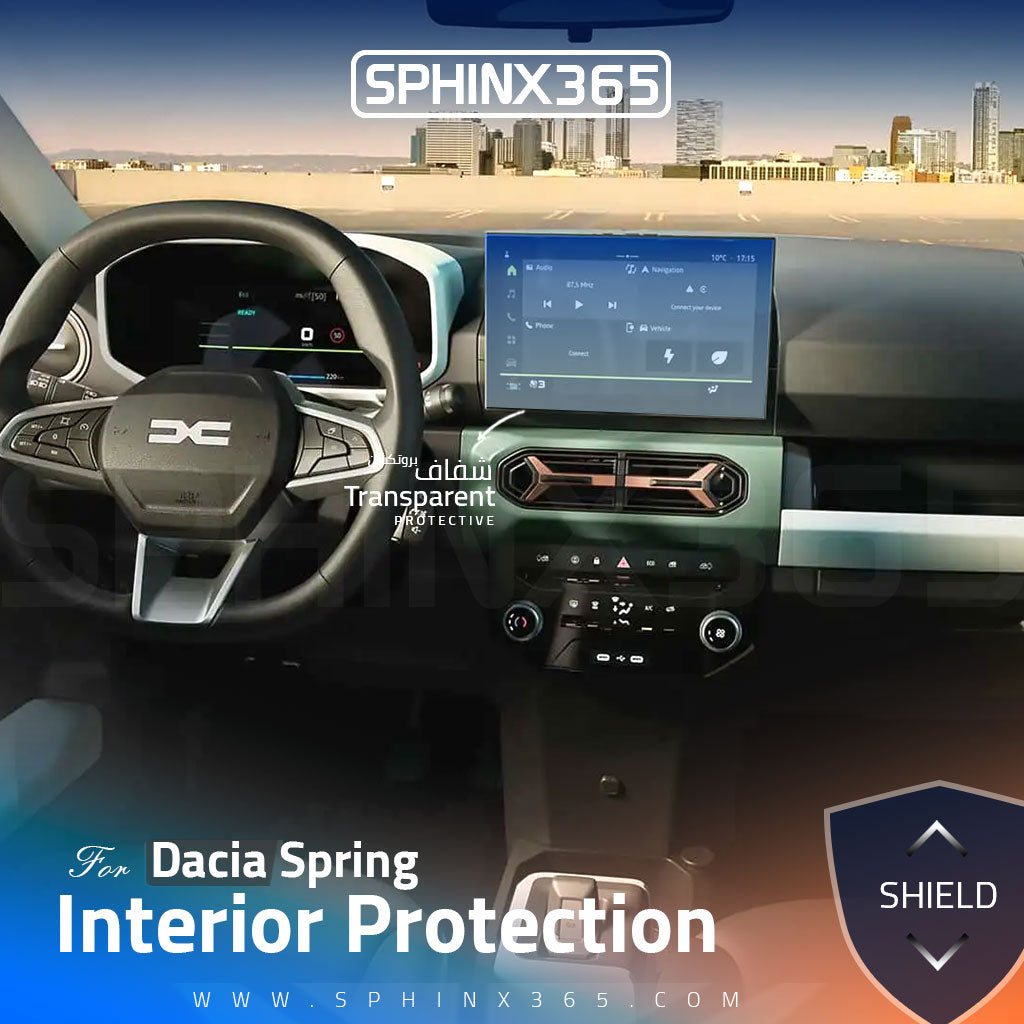 Dacia spring 2025 Interior Protection Kit| Pre-cut Film