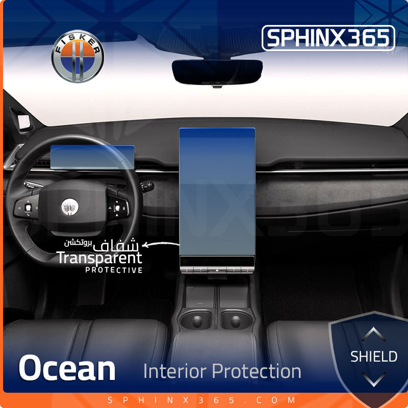 Fisker Ocean 2024 Interior Protection Kit| Pre-cut Film