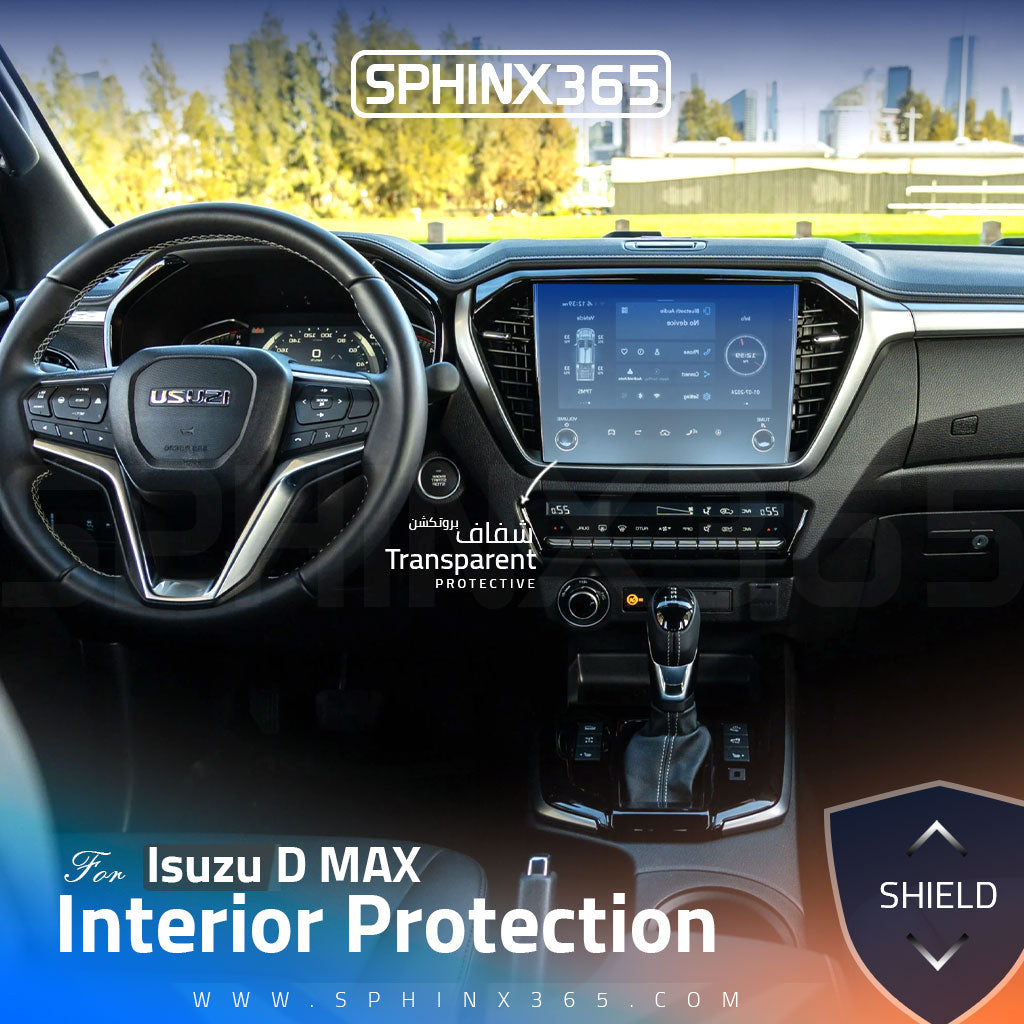 Isuzu DMAX 2025 Interior Protection Kit| Pre-cut Film