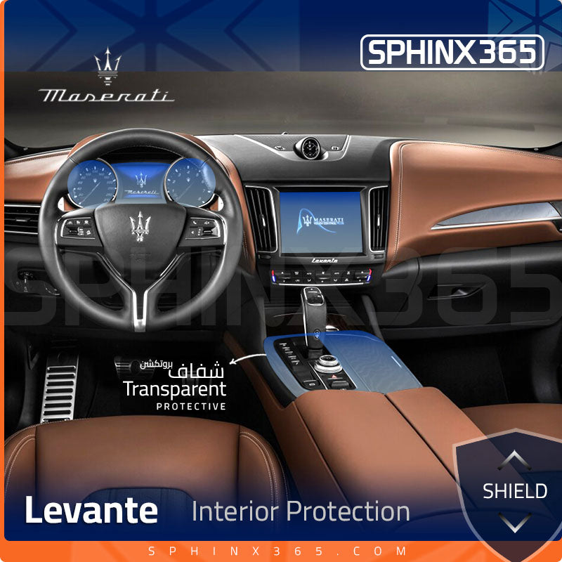 Sphinx365 Maserati Ghibli precut interior protection kit