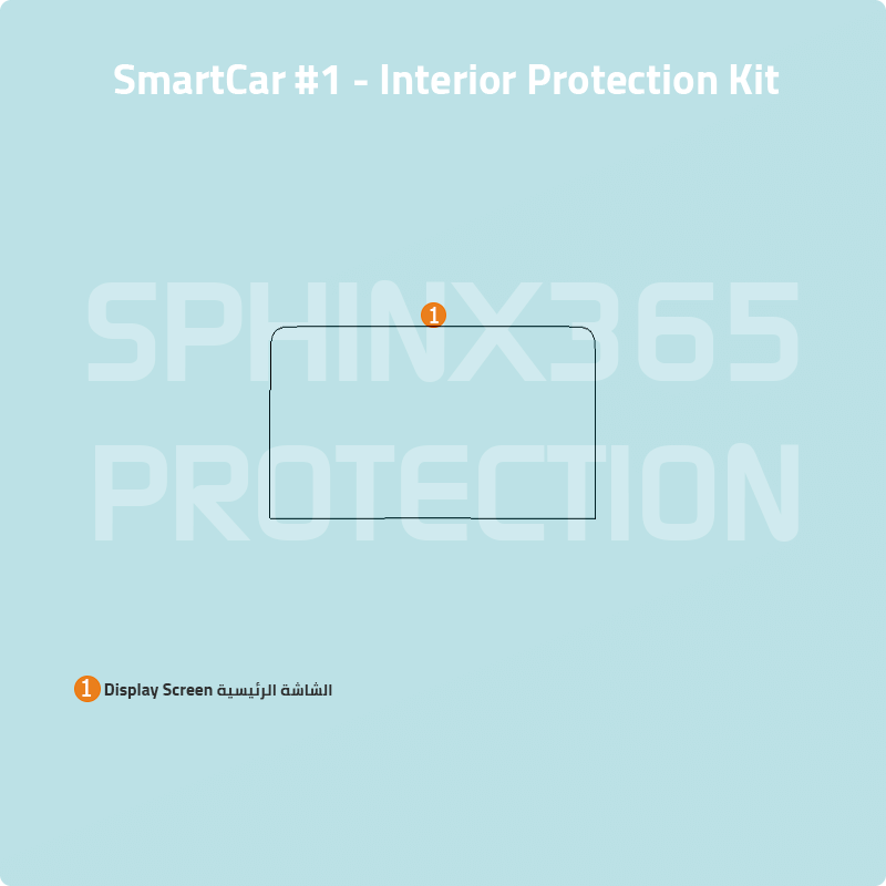 Smart #1 2025 Interior Protection Kit| Pre-cut Film