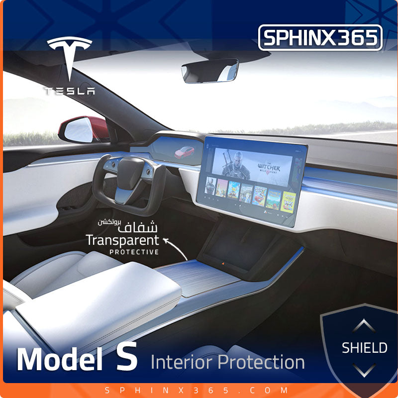 Sphinx365 Tesla model S precut interior protection kit