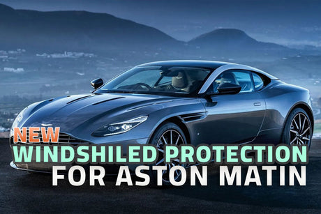 Windshield protection for Aston Martin 