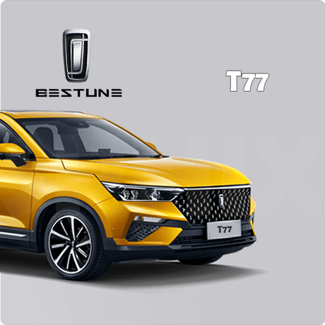 Complete Bestune T77 car protection kit by Sphinx365 – includes interior film, exterior paint protection, headlight covers, window tint, and premium accessories – anti-scratch, self-healing, anti-yellowing, smooth-touch, removable TPU material.