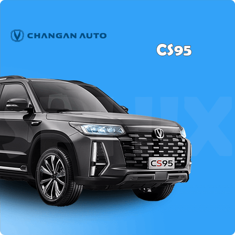 Complete Changan CS95 car protection kit by Sphinx365 – includes interior film, exterior paint protection, headlight covers, window tint, and premium accessories – anti-scratch, self-healing, anti-yellowing, smooth-touch, removable TPU material.