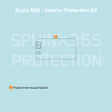 Car interior protection for Acura ADX 2025-2026 by Sphinx365, precut car film kits online, anti-scratch, self-healing.