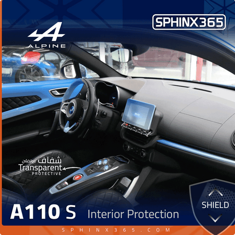 Sphinx365 Alpine A110S precut interior protection kit