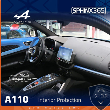 Sphinx365 Alpine A110 precut interior protection kit