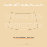 Windshield protection for Aston Martin DB12 Coupe