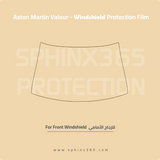 Windshield protection for Aston Martin Valour