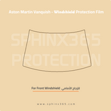 Windshield protection for Aston Martin Vanquish