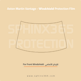 Windshield protection for Aston Martin Vantage