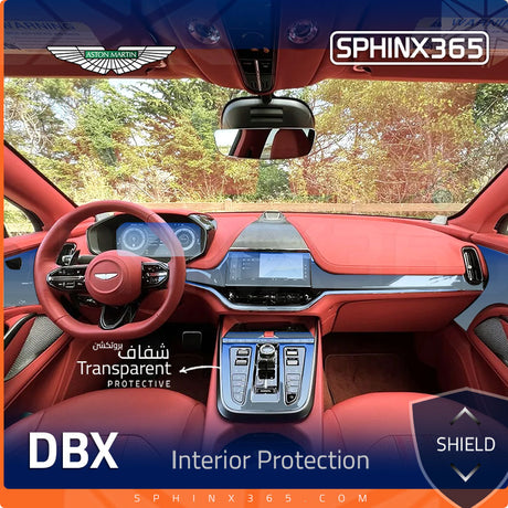 Aston Martin DBX 2025-2026 Interior protection Kit | Pre-cut Film