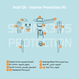 Audi Q6 2023 Interior Protection Kit | Pre-cut Film