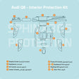 Sphinx365 Audi Q8 precut interior protection kit