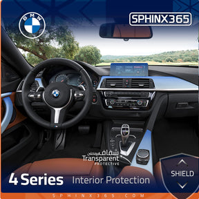 BMW 4 Series 2019-2020 Interior Protection Kit | Pre-cut Film - Sphinx365.com