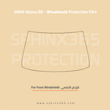 Windshield protection for BMW Alpina B8