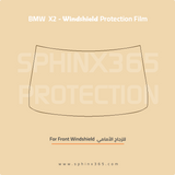 Windshield protection for BMW X2