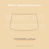 Windshield protection for BMW X4