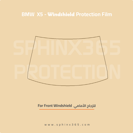 Windshield protection for BMW X5
