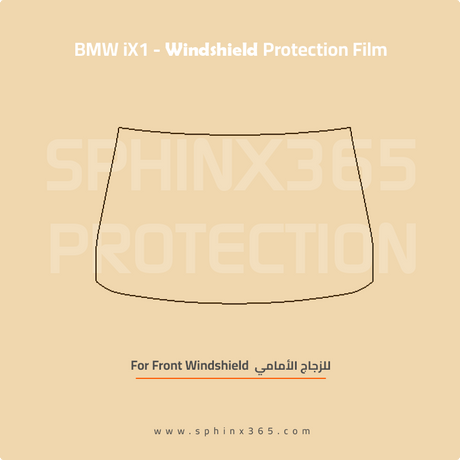 Windshield protection for BMW iX1