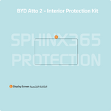 BYD Atto 2 2026 Interior Protection Kit | Pre-cut Film