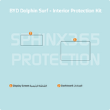 BYD Dolphin Surf 2025-2026 Interior Protection Kit | Pre-cut Film
