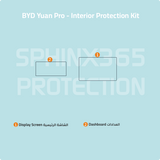 BYD Yuan Pro 2026 Interior Protection Kit | Pre-cut Film