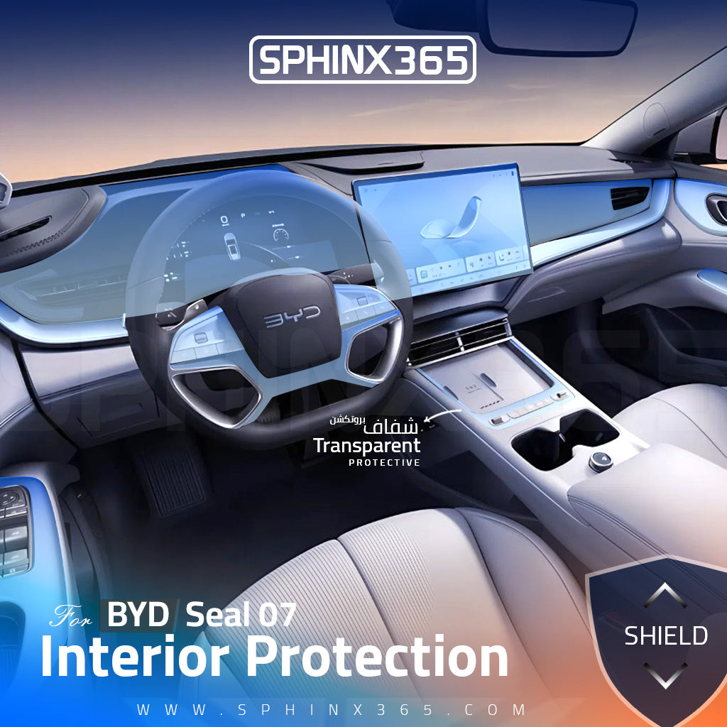 BYD Seal 07 2026 Interior Protection Kit | Pre-cut Film