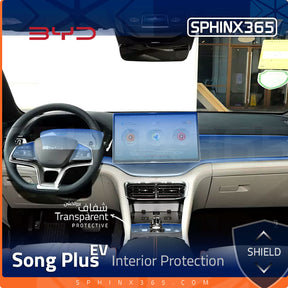 BYD Song Plus EV 2024-2023 Interior Protection Kit | Pre-cut Film - Sphinx365.com