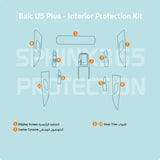 Sphinx365 Baic U5 Plus precut interior protection kit