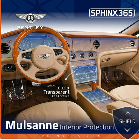 Sphinx365 Bentley Mulsanne precut interior protection kit