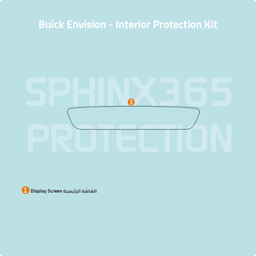 Car interior protection for Buick Envision 2025 by Sphinx365, precut car film kits online, anti-scratch, self-healing.