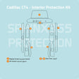 Sphinx365 Cadillac CT4  precut interior protection kit