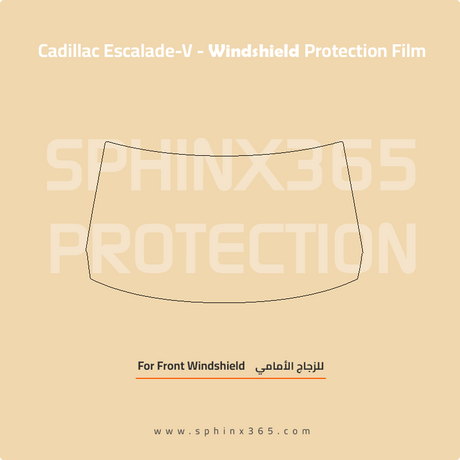 Precut Windshield protection for Cadillac_Escalade-V_2023-2025