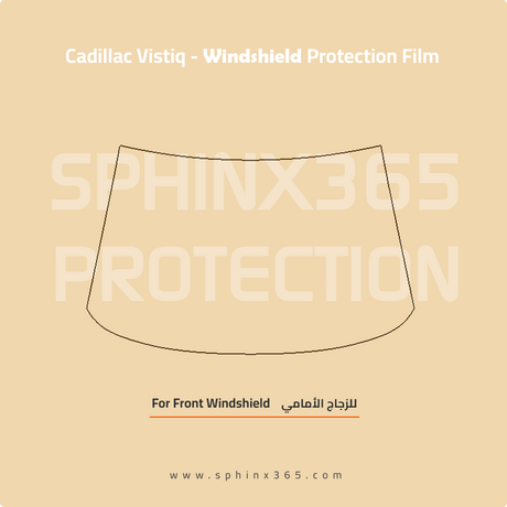 Precut Windshield protection for Cadillac_Vistiq_2026