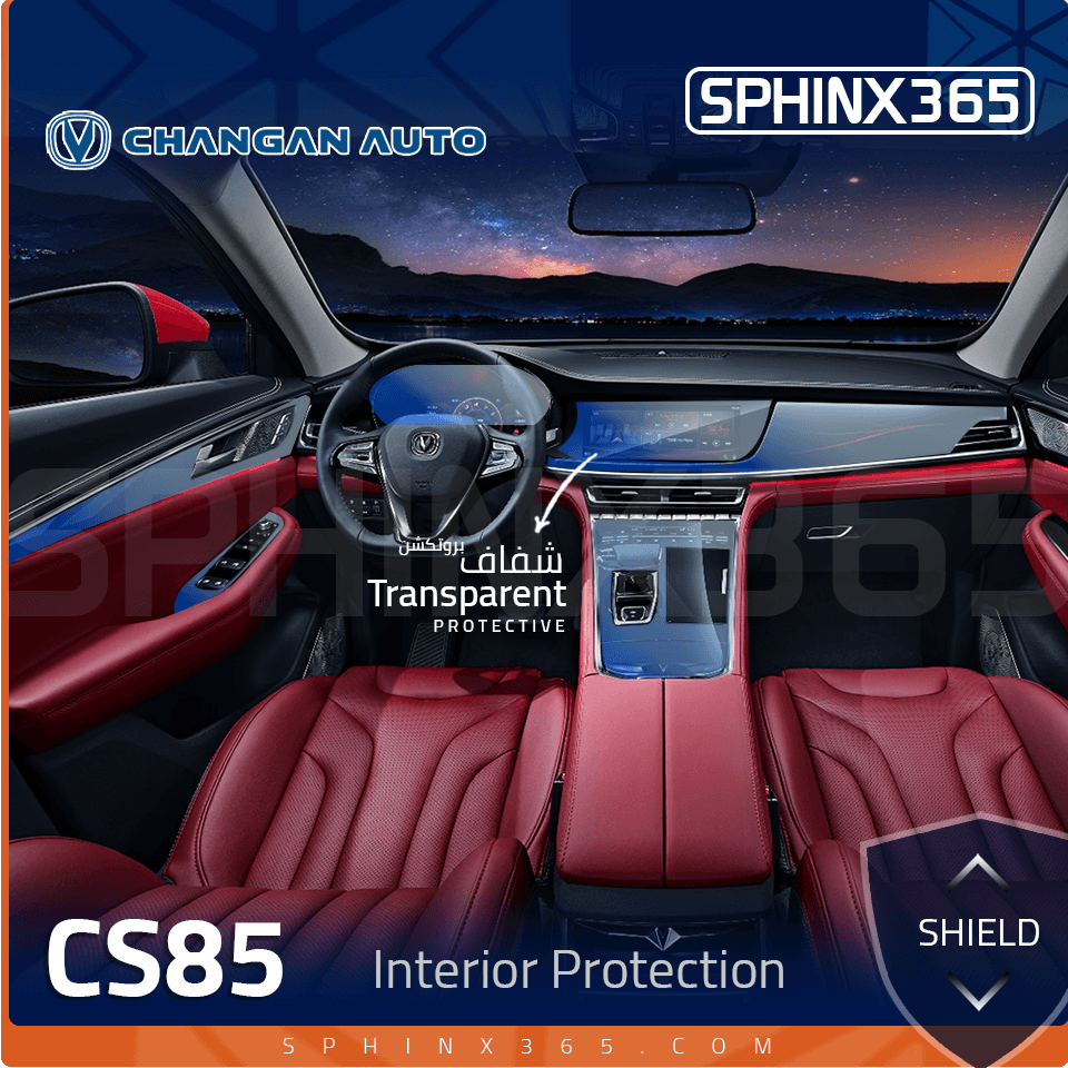 Sphinx365 Changan CS85 precut interior protection kit