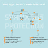 Chery Tiggo 7 Pro Max 2026-2025 Interior Protection Kit | Pre-cut Film