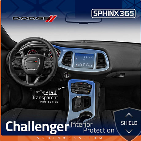 Sphinx365 Dodge Challenger precut interior protection kit