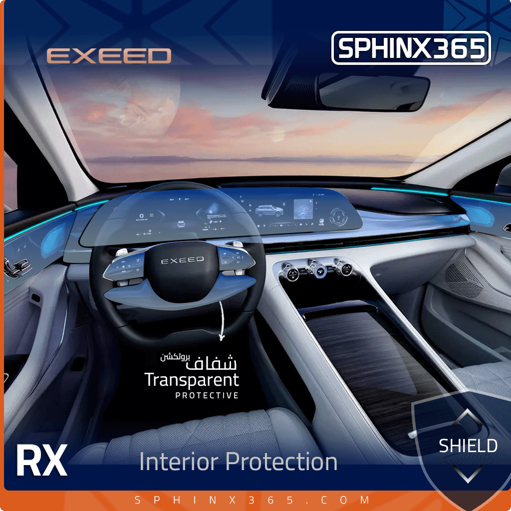 Exceed RX 2023-2024 Interior Protection Kit | Pre-cut Film