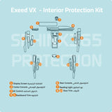 Exceed VX 2021-2023 Interior Protection Kit | Pre-cut Film