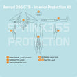 Sphinx365 Ferrari 296 GTB precut interior protection kit