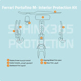 Sphinx365 Ferrari Portofino M precut interior protection kit